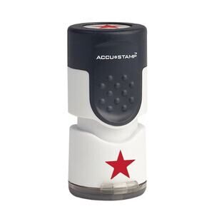 Cosco Accu Stamp Pre Inked Star NEW